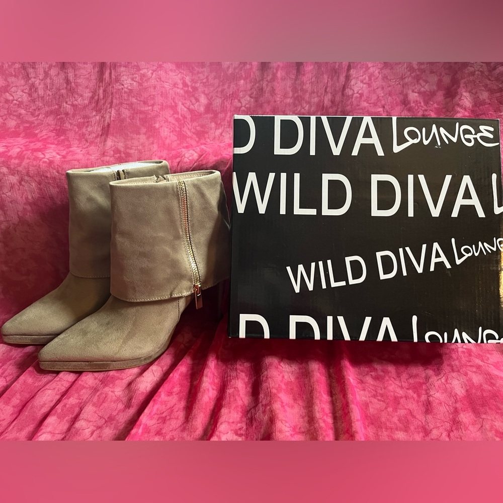 Wild Diva Ankle Boots, US6.5